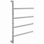 Handdoekenstang Smedbo Outline Lite 4 Arms 41x6x62 cm RVS, Ophalen of Verzenden, Nieuw, Bad