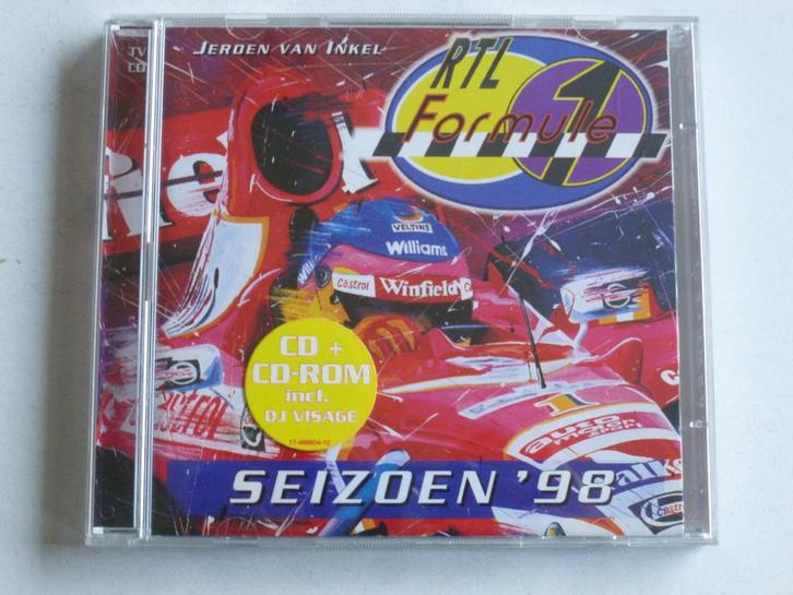 Jeroen van Inkel Formule 1 Seizoen 98 (CD + CD rom), Cd's en Dvd's, Cd's | Verzamelalbums, Zo goed als nieuw, Verzenden