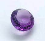 1 pcs Amethist - 28.76 ct - Antwerp Laboratory for Gemstone, Sieraden, Tassen en Uiterlijk, Edelstenen, Nieuw