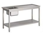 RVS Aanvoertafel met onderschap, Ophalen of Verzenden, Nieuw zonder verpakking