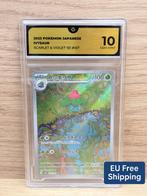 Pokémon - 1 Graded card - GRADE 10 - Ivysaur 167 - Scarlet, Hobby en Vrije tijd, Verzamelkaartspellen | Pokémon, Nieuw