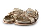 Nelson Slippers in maat 41 Goud | 10% extra korting, Kleding | Dames, Schoenen, Slippers, Overige kleuren, Verzenden, Zo goed als nieuw