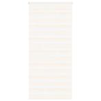 vidaXL Zebra rolgordijn 95x230 cm stofbreedte 90,9 cm, Verzenden, Nieuw, Beige