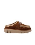 Mou pantoffels dames 39 bruin, Kleding | Dames, Mou, Verzenden, Nieuw, Bruin