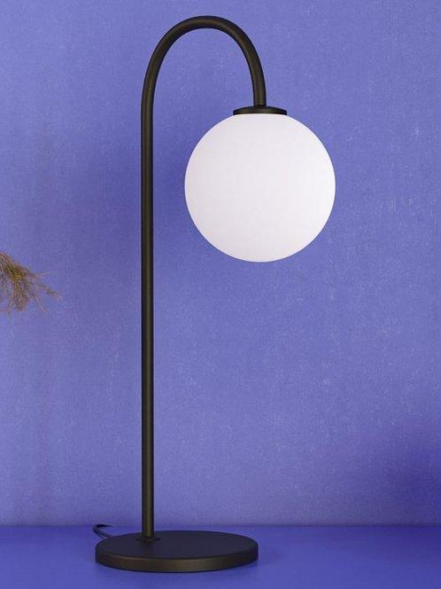 Herstal - Tafellamp - Ballon - Glas, Staal - Geen reserve, Antiek en Kunst, Antiek | Lampen