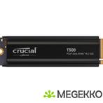 Crucial SSD T500 1TB Heatsink, Computers en Software, Harde schijven, Nieuw, Crucial, Verzenden