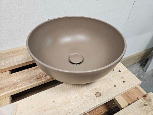 Waskom Globo T-Edge Rond 37 x 16 cm Zonder Overloop, Doe-het-zelf en Verbouw, Sanitair, Bad, Nieuw, Ophalen of Verzenden