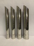 Rvs eindsierstuk slant cutt 18 inch long. 2 - 2.25 - 2.5 - 3, Ophalen of Verzenden, Nieuw