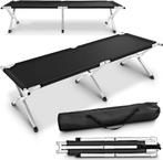 Veldbed - 1 Persoons - Kampeerbed - Stretcher - Zwart - TRES, Verzenden, Nieuw