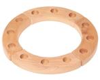 Grimms - Houten Verjaardagsring Jaarring 12 gaten - 22cm, Nieuw