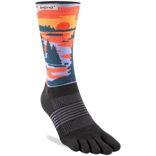 Injinji Womens Trail Midweight Crew  Oranje - 35-40, Sport en Fitness, Bergsport en Wandelen, Kleding, Nieuw, Verzenden