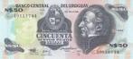 URUGUAY P.61A - 50 Nuevos Pesos 1989 UNC