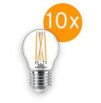 10 stuks Philips LED filament kogellamp E27 3.2W/927-922..., Nieuw, Ophalen of Verzenden