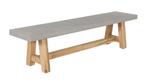 Dining Tuinbank - Judy - Beton Look - 250 cm - The Outsider, Tuin en Terras, Verzenden, Nieuw