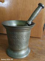 Vijzel en stamper (2) - Brons - brons, Antiek en Kunst