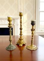 Tafellamp (3) - Brons - Nachttafellampje, Antiek en Kunst