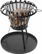 Vuurkorf met Asplaat - Ø 55 cm, Tuin en Terras, Bloempotten, Verzenden, Nieuw