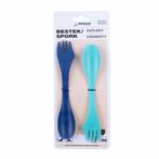 Benson Multifunctionele spork - 3-in-1 bestek - kunststof..., Ophalen of Verzenden, Nieuw