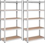 Stellingkast - set van 2 stellingkasten - 180x90x40cm - tot, Verzenden
