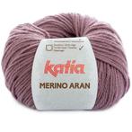 Katia Merino Aran - 85 heidepaars - Merinogaren, Hobby en Vrije tijd, Breien en Haken, Ophalen of Verzenden, Nieuw