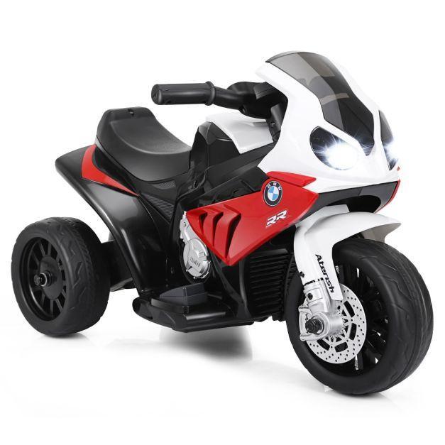 2dekans | Coast Kinder Motorfiets - PP - 6V - Incl. Muziek -, Kinderen en Baby's, Speelgoed | Speelgoedvoertuigen, Zo goed als nieuw