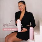 Cabau Lifestyle Bloom Glass Bottle - 1 Liter Pink, Ophalen of Verzenden, Nieuw, Overige typen