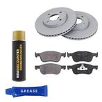 Voordeelset Remschijven + Remblokken FORD FIESTA 1.0 EcoBoos, Auto-onderdelen, Verzenden, Nieuw