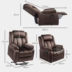 TRUUSK Elektrische TV-fauteuil Met Opsta-hulp, Relaxfauteuil, Huis en Inrichting, Fauteuils, Verzenden, Nieuw