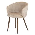 Luna Chair Cream – Set van 2 Eetkamerstoelen – Pole to Pole, Huis en Inrichting, Stoelen, Ophalen, Nieuw