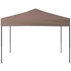 Partytent inklapbaar 3x3 m taupe (3x3 meter) (Partytenten), Verzenden, Nieuw, 2 meter of meer, Partytent