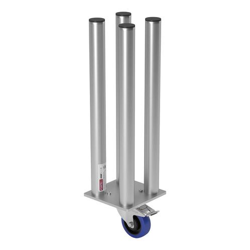 FORTEX STAGE750 Quattro poot met zwenkwiel/rem podiumhoogte, Muziek en Instrumenten, Licht en Laser, Verzenden