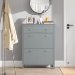 Schoenenkast 2 kleppen lade MDF compact 80×108×25, Huis en Inrichting, Kasten | Schoenenkasten, Verzenden, Nieuw