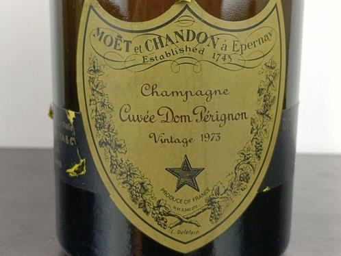 1973 Dom Pérignon - Champagne Brut - 1 Fles (0,75 liter), Verzamelen, Wijnen