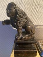 sculptuur, Lion Médicis en Bronze - Lion Héraldique -