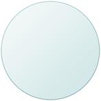 Tafelblad Glas 700mm - Retourdeal - 35% Korting!, Huis en Inrichting, 50 tot 100 cm, Rond, Nieuw, Glas