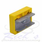 Bootkussen kunststof geel 100×130 mm op u profiel, Ophalen of Verzenden, Nieuw