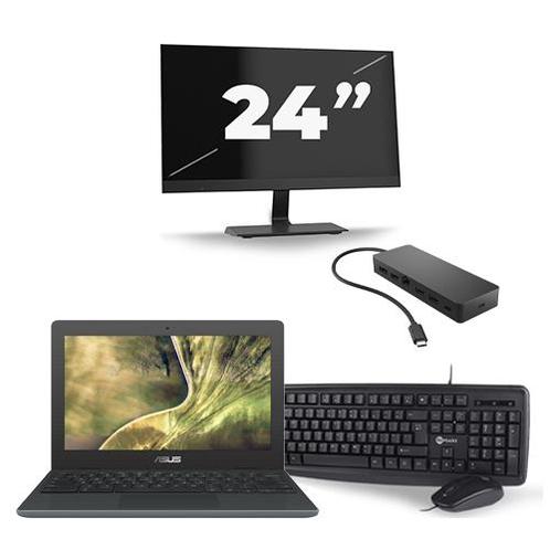 Asus C204M - Intel Celeron N4000 - 11 inch - 4GB RAM - 32GB, Computers en Software, Windows Laptops, Nieuw, Verzenden