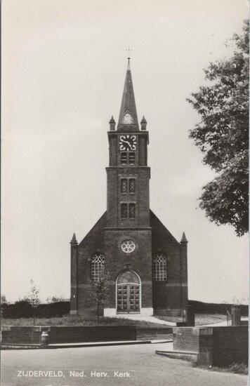 ZIJDERVELD - Ned. Herv. Kerk, Verzamelen, Ansichtkaarten | Nederland, Verzenden