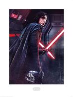 Kunstdruk Star Wars The Last Jedi Kylo Ren Rage 60x80cm, Verzenden, Nieuw