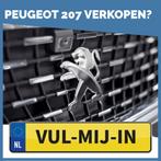 Uw Peugeot 207 snel en gratis verkocht
