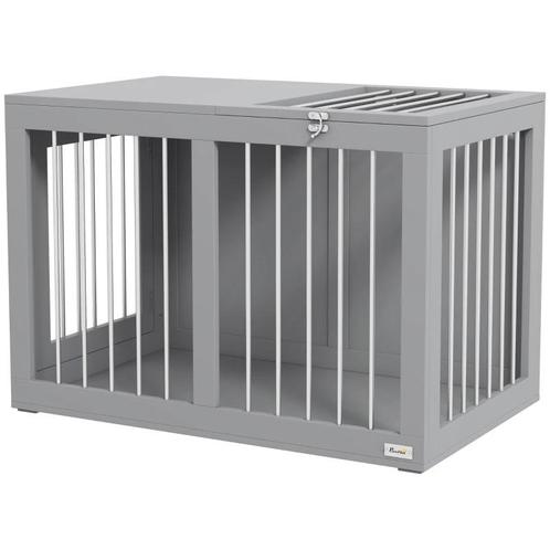 TRUUSK Hondenkooi met 2 Deuren - Afsluitbaar - Staalgaas - 8, Dieren en Toebehoren, Honden-accessoires, Nieuw, Verzenden