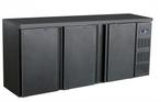 Zwarte Barkoeler met 3 deuren | 537 Liter | 200x51x(h)86 cm, Verzenden, Nieuw in verpakking