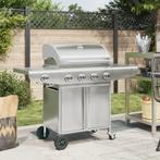 vidaXL Gasbarbecue met 5 branders roestvrij staal, Tuin en Terras, Verzenden, Nieuw