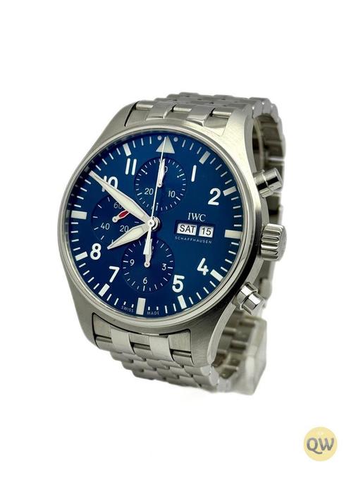 IWC PILOTS WATCH CHRONOGRAPH EDITION LE PETIT PRINCE, Sieraden, Tassen en Uiterlijk, Horloges | Heren, Zo goed als nieuw, Ophalen of Verzenden