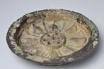West-Aziatisch Brons Lotiform plaat - 2.2 cm, Antiek en Kunst