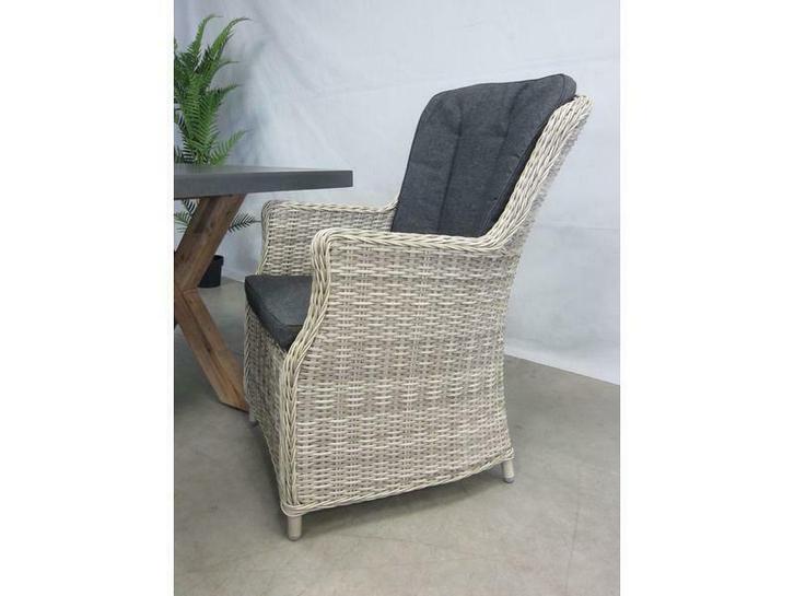 Te Velde tuinmeubelen Anna XL vlechtwerk tuin stoel, Tuin en Terras, Tuinsets en Loungesets, Tuinset, Stoel, Nieuw, Wicker