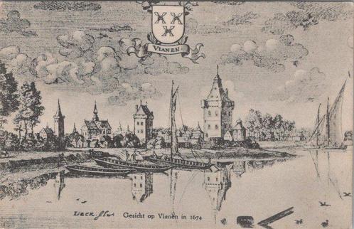 VIANEN - Gezicht op Vianen in 1674, Verzamelen, Ansichtkaarten | Nederland, Verzenden