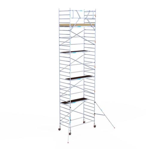 Basic rolsteiger 135 x 10,2m werkhoogte, Doe-het-zelf en Verbouw, Steigers, Rolsteiger of Kamersteiger, Nieuw, 5 meter of hoger
