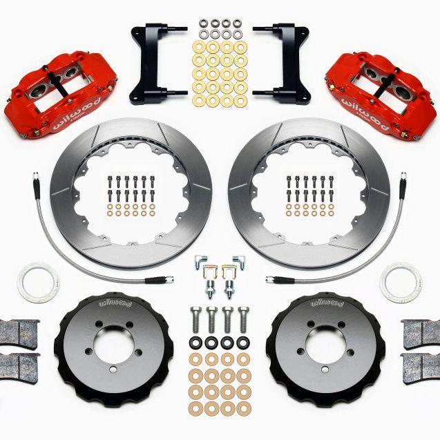 Wilwood Narrow Superlite 6R Front Hat Kit 12.88in Red, Auto-onderdelen, Remmen en Aandrijving, Ophalen of Verzenden