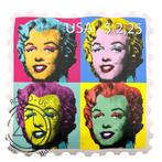 Ad van Hassel (1953) - Luxury Art Stamp - Hommage to Warhol